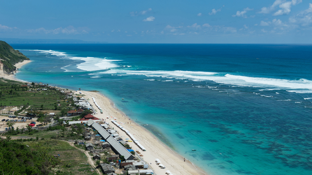 Pandawa Cliff Estate - View to the horizon